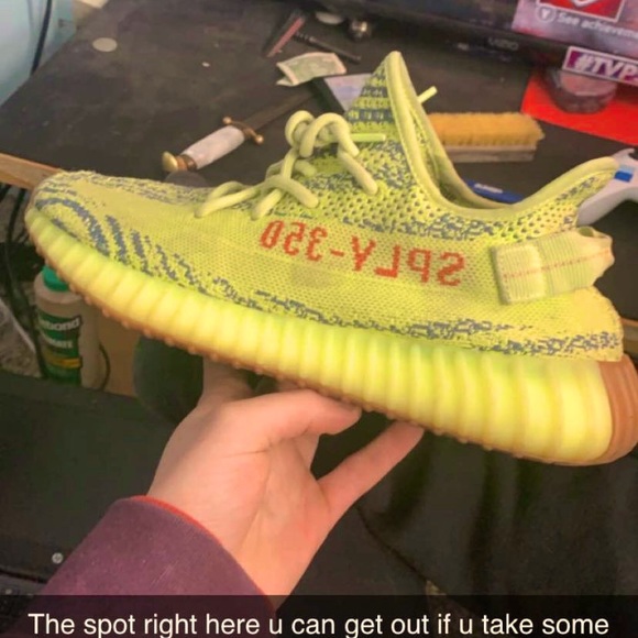 Yeezys green